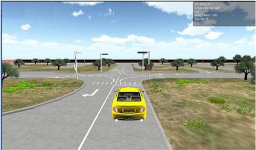 Hệ thống 3D mô phỏng dạy lái xe Ô-Tô